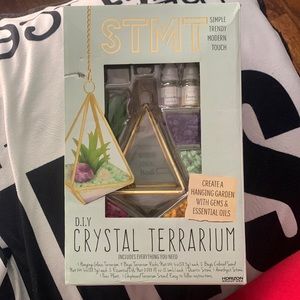 DIY Crystal Terrarium